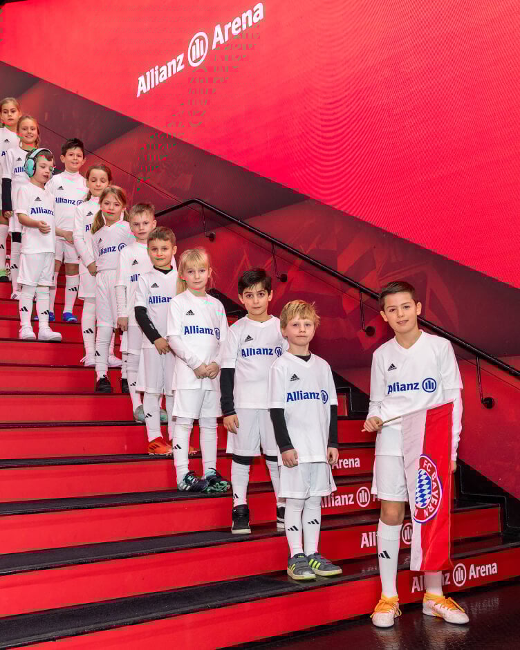 Player Escort for FC Bayern