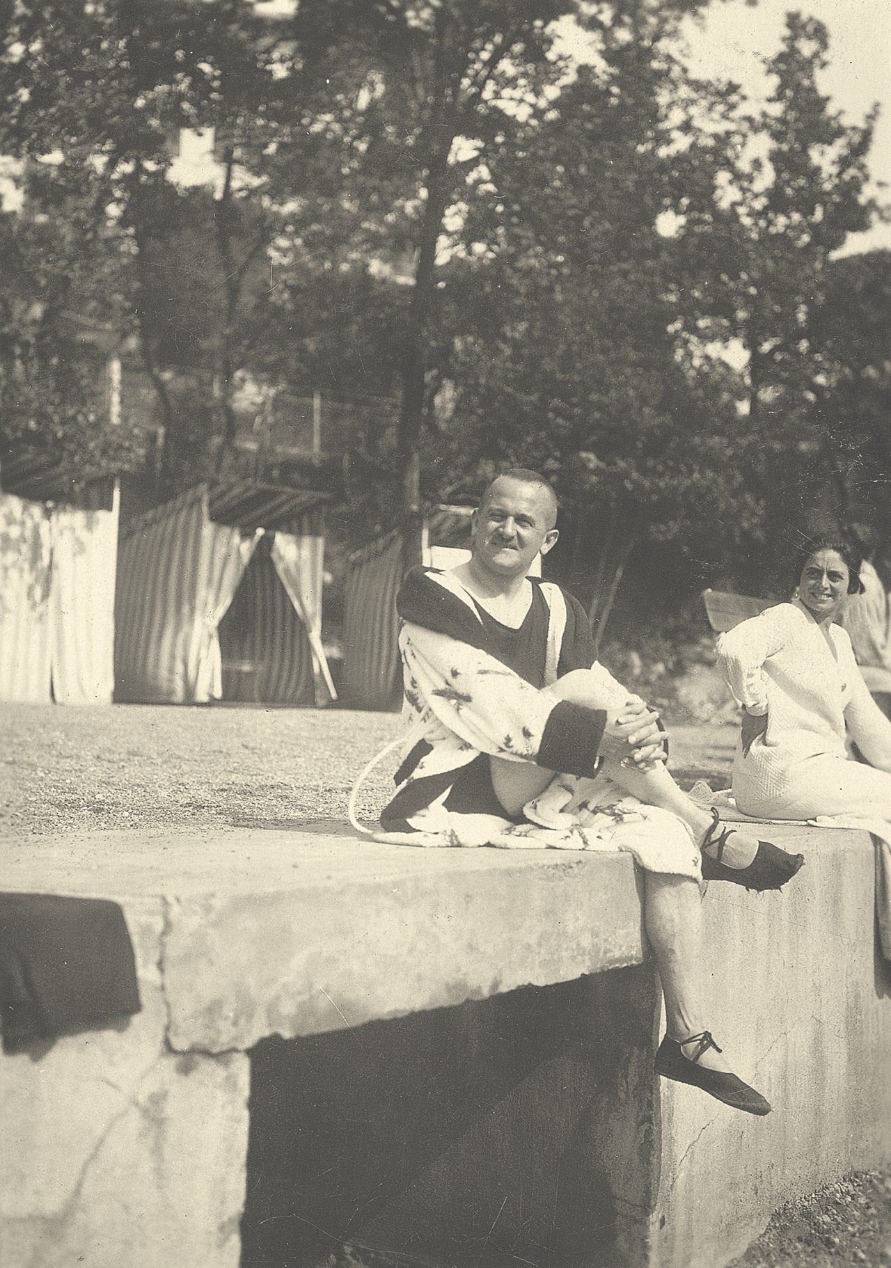 Martin Lachmann on vacation in Istria in 1925.
