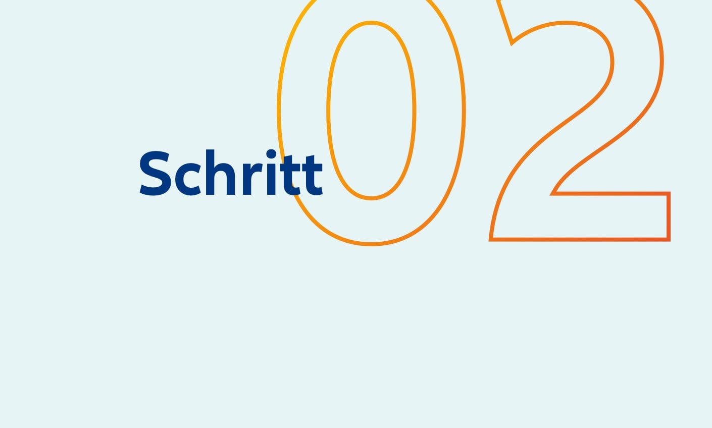 Schritt 02