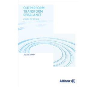 Cover Allianz Annual Report 2018