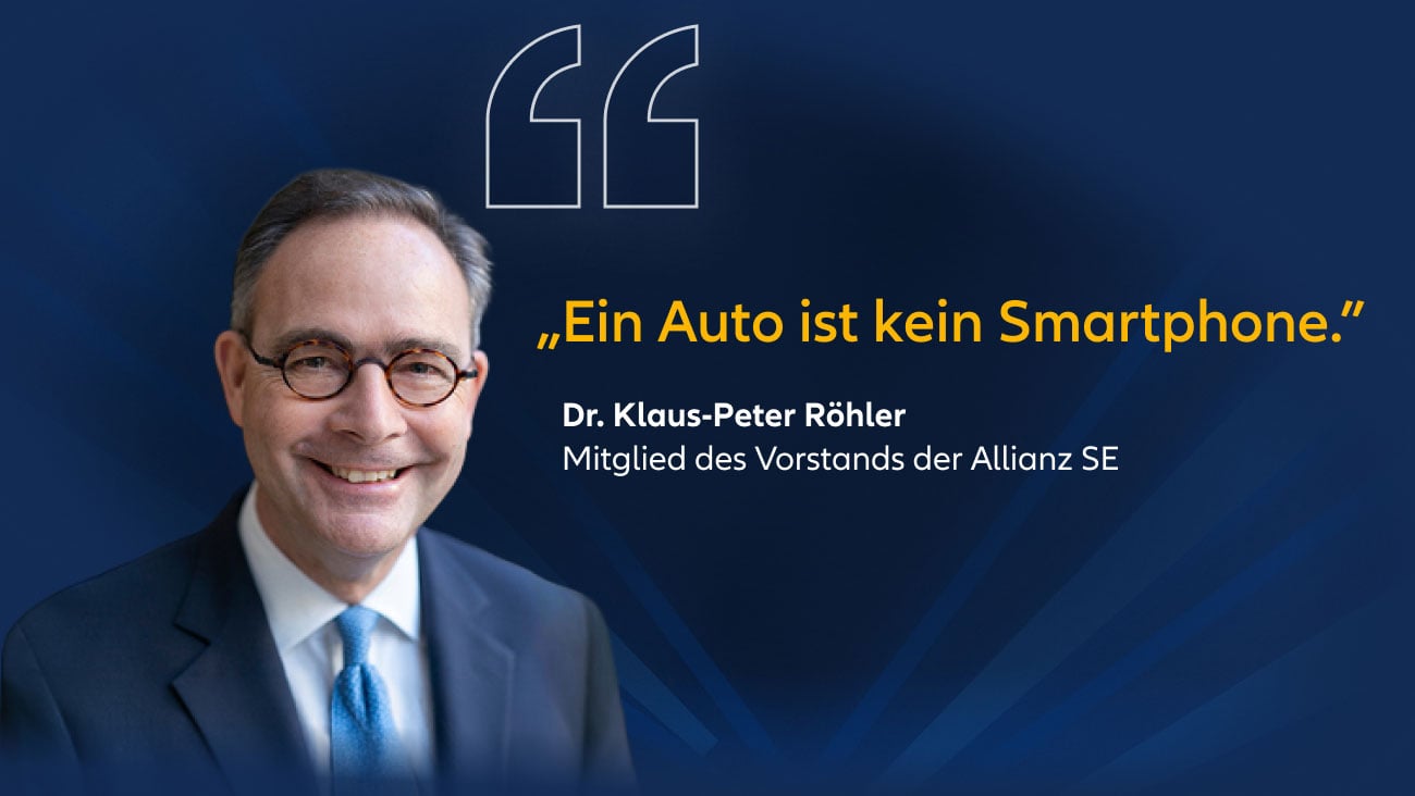„Deutschland kann Jahre der Unterinvestition in einen neuen, kraftvollen Wachstumszyklus verwandeln." Dr. Andreas Wimmer, Mitglied des Vorstands der Allianz SE