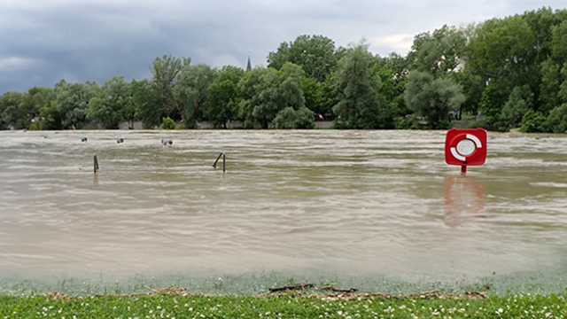 Das Bild des überfluteten Deutschland