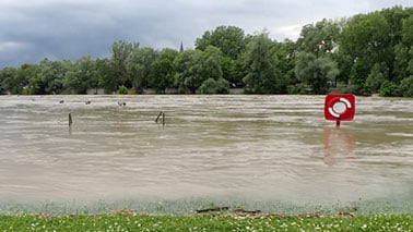 Das Bild des überfluteten Deutschland