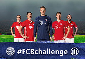 Dahoam im Netz: FC Bayern Team Presentation auf Facebook