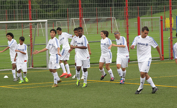 Allianz Junior Football Camp 2012