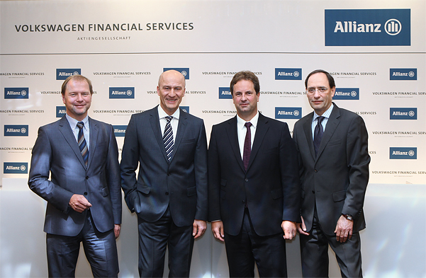 Allianz und Volkswagen planen Autoversicherungs-Joint Venture