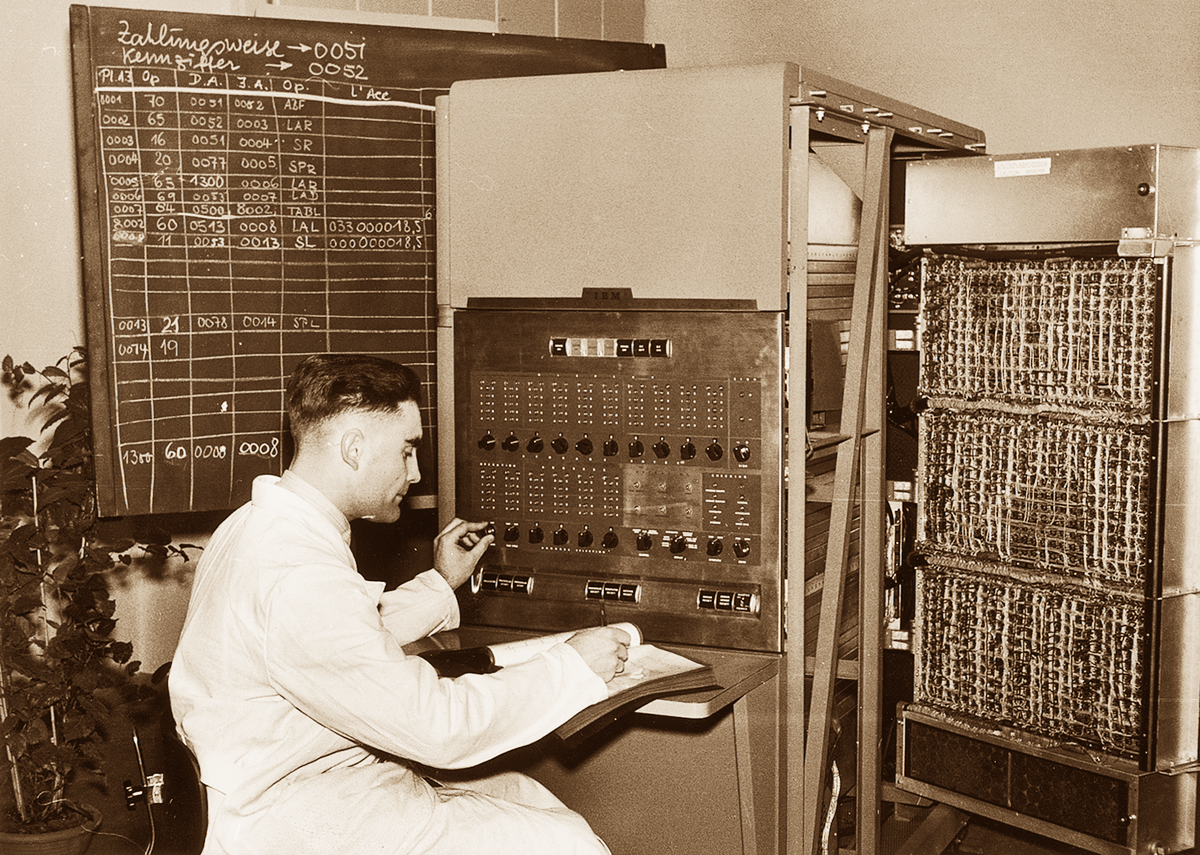IBM Computer in der Allianz