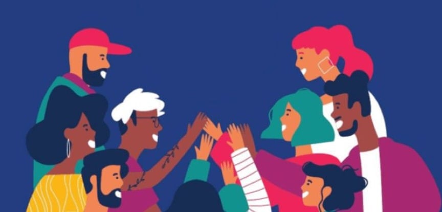 Allianz employees expressing inclusion and respect for all