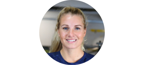 Portrait of Beth Bryan, Olympic rower from UK