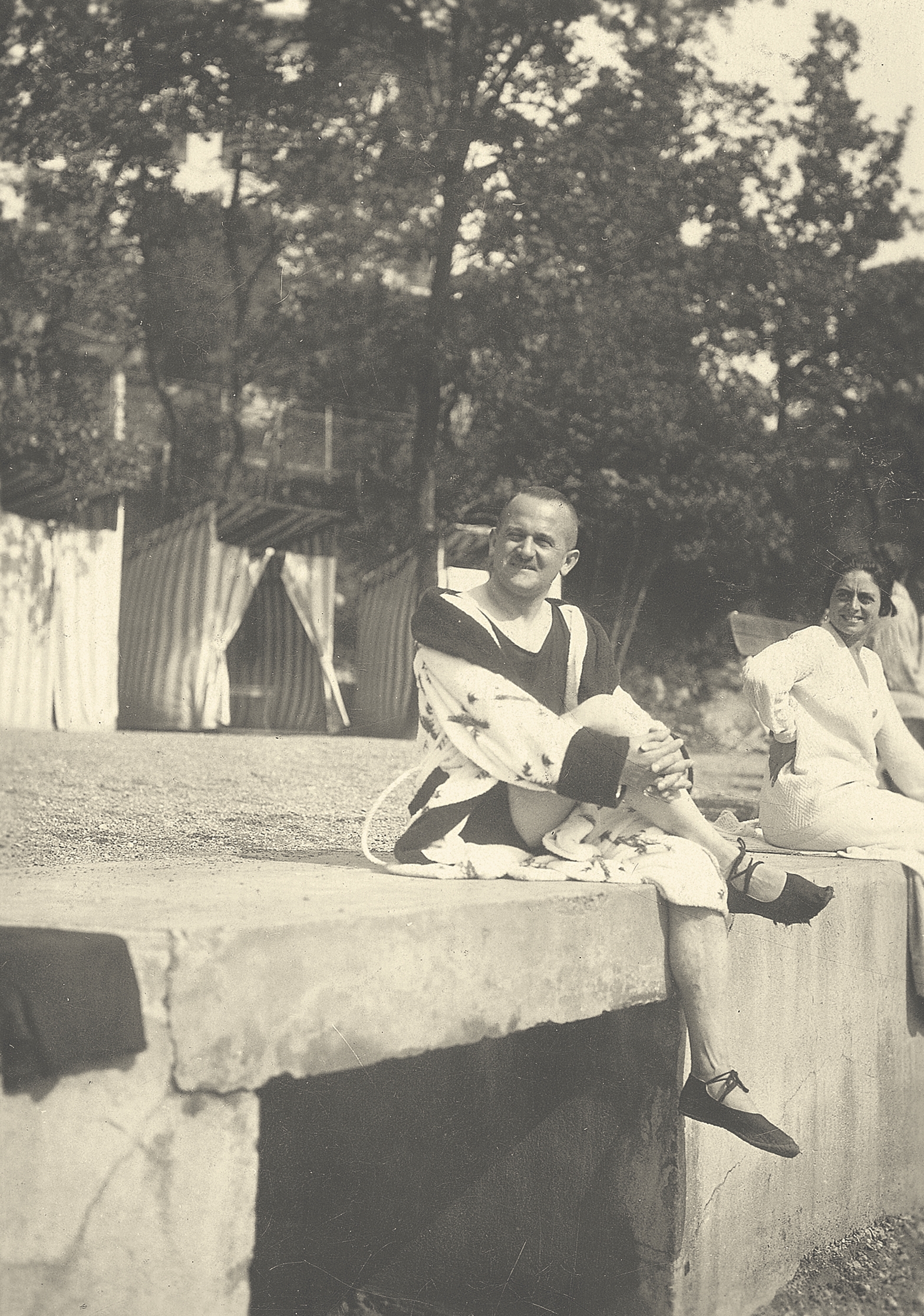 Martin Lachmann im Urlaub in Istrien 1925.