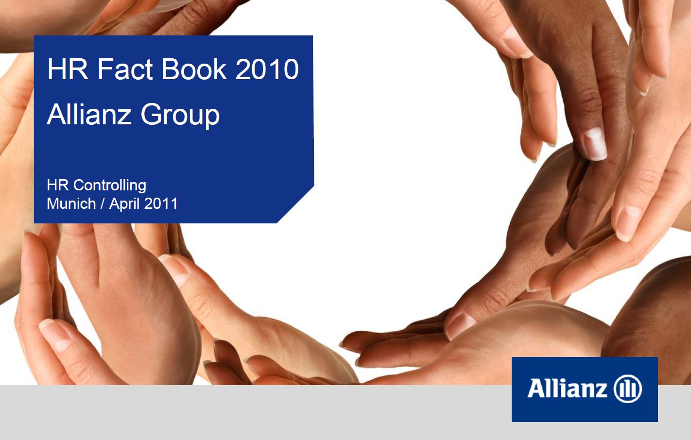 Allianz HR Fact Book 2010 - Cover