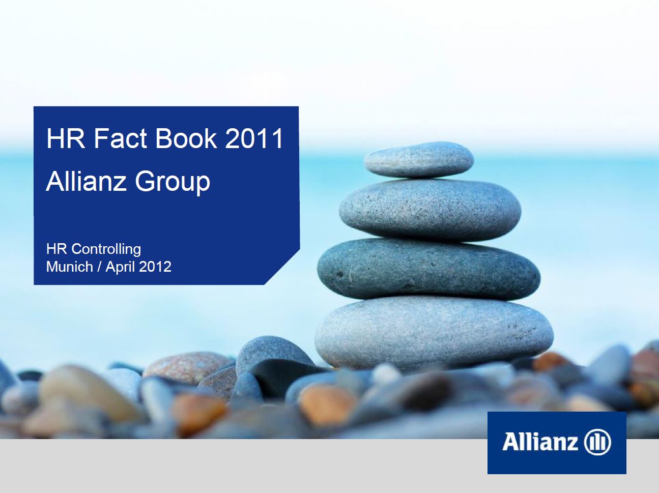Allianz HR Fact Book 2011 - Cover