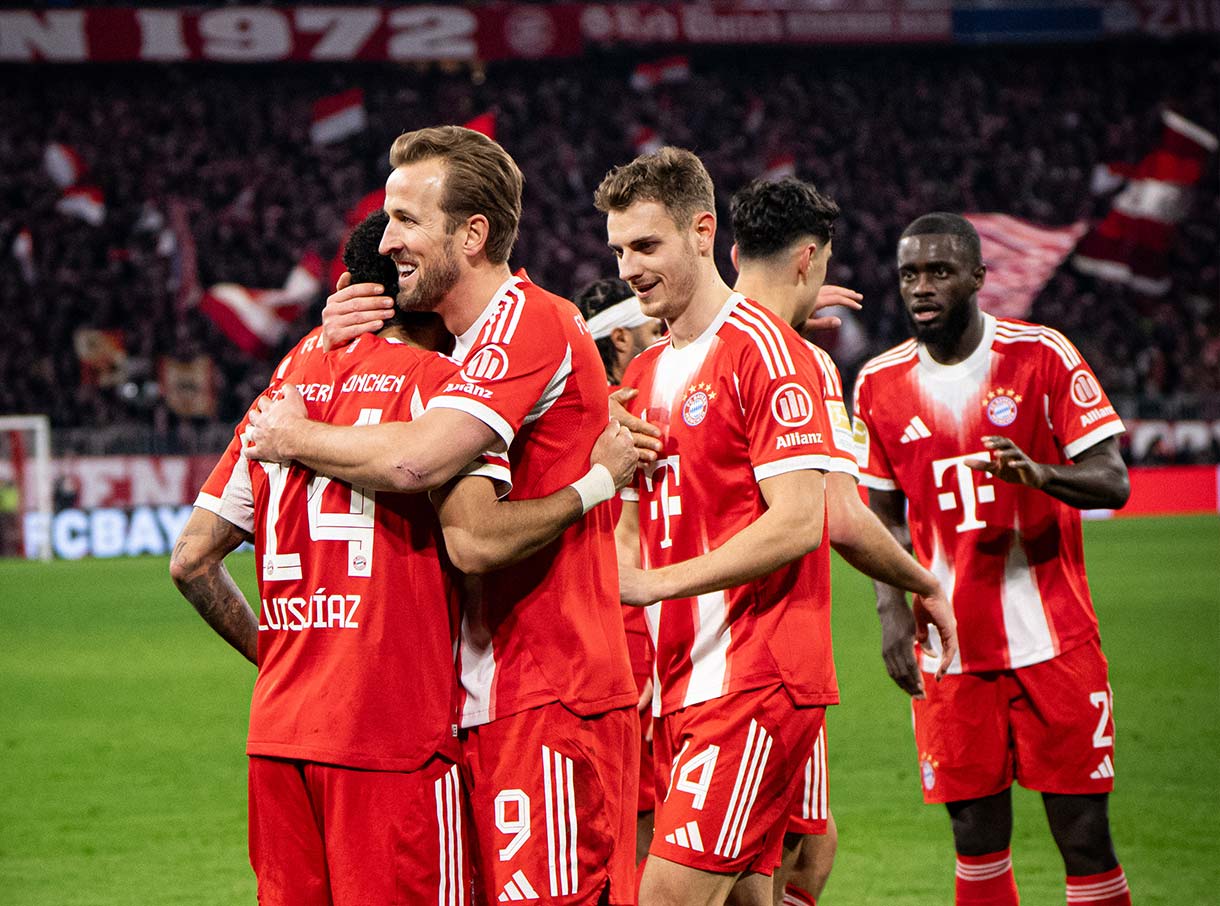 The photograph of Allianz Arena