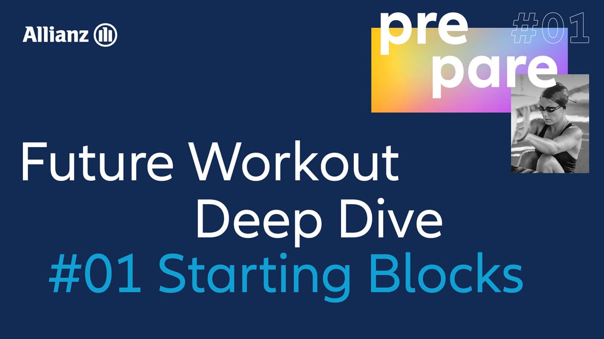 PDF title cover saying Future Workout Deep Dive #01 Starting Blocks