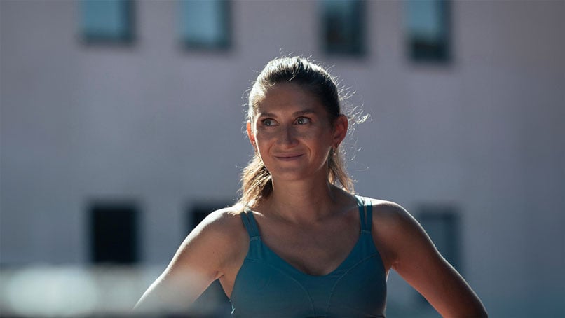 The photograph of Gesa Krause