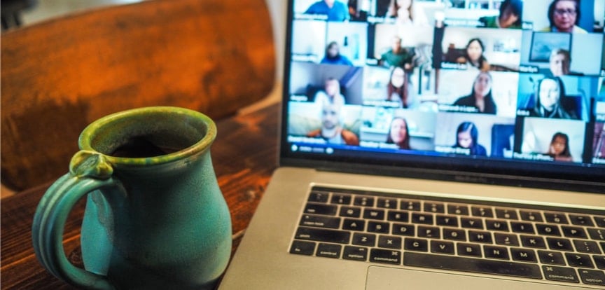 An infrographic promoting a webinar series