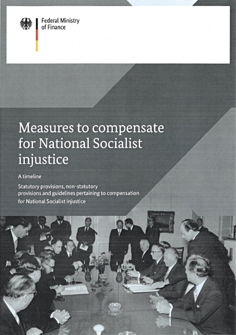 Documentation on Measures to compensate for Nazi Injustice published by the German Ministry of Finance.