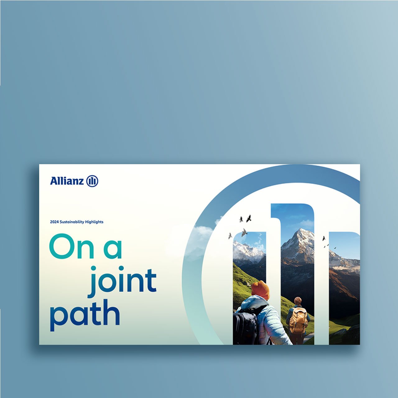 Cover of sustainanbility report 2024