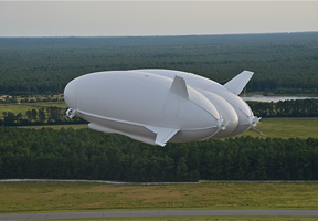 The Airlander 10 can land wherever there is some free space on sea, land, ice and sand.
