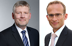 Volker Münch and Michael Bruch (left to right), Allianz Global Corporate & Specialty.