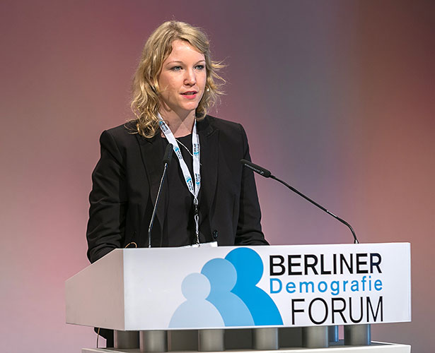 Yvonne Eich, Scientific Researcher, German Federal Institute for Population Research and Young Expert at the Demography Forum: “Age is a random limit – that includes the right to vote. Young people should be allowed to vote. If we don’t give young people the opportunity to participate in the political process our societies will age badly.” 