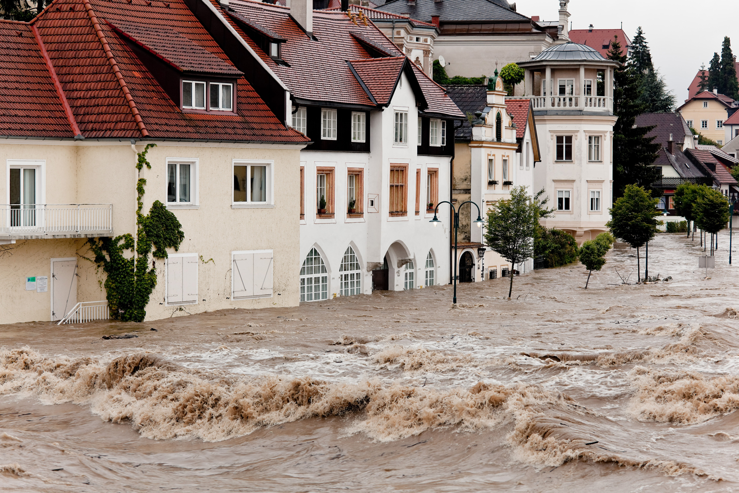 Floods in Europe: A series of unfortunate events
