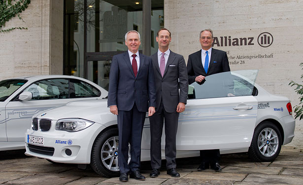 The Allianz fleet is going electric