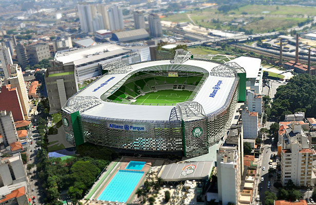 Allianz Parque is the sixth member of the Group’s “family of stadiums” and the first one in Latin America.