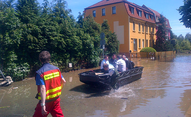Rains over Europe: All hands against the flood