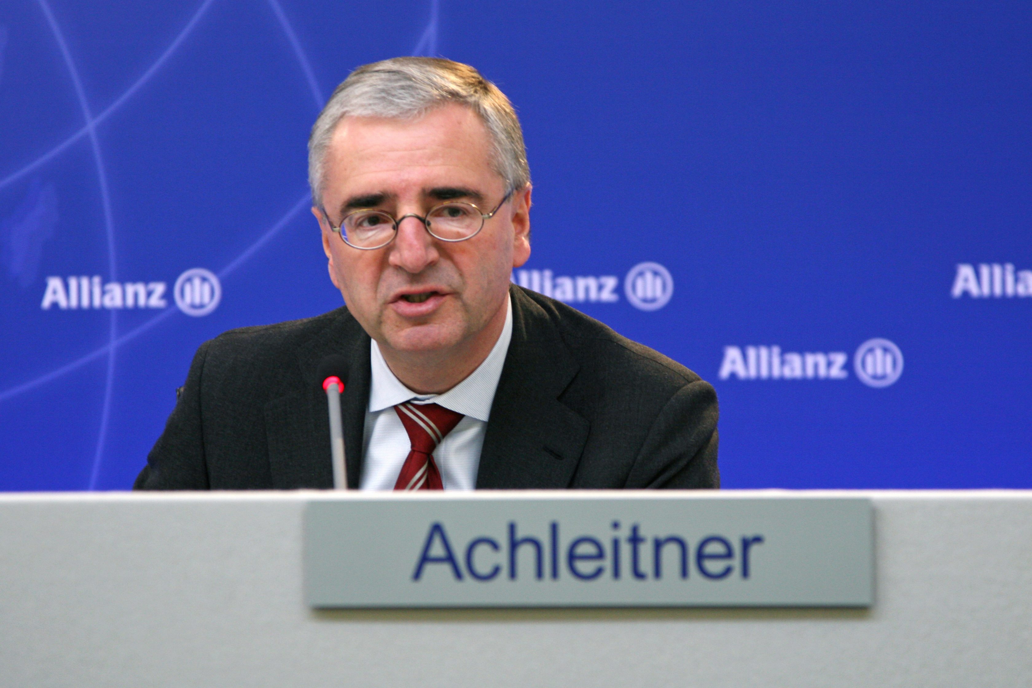Allianz SE board member Paul Achleitner